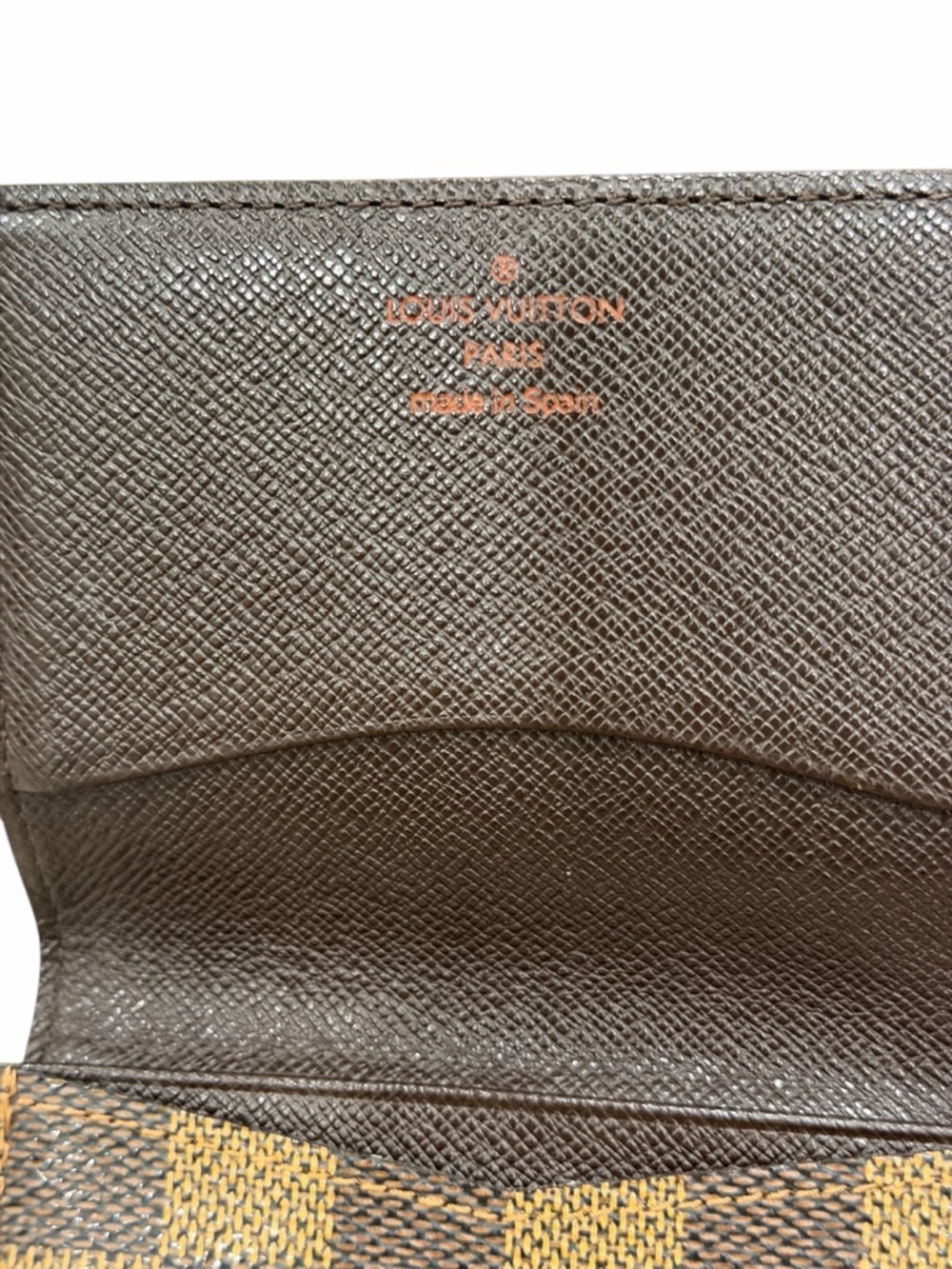 Authentic Louis Vuitton Damier Ebene Business Card Holder Wallet LV Porte Cartes - Picture 8 of 12